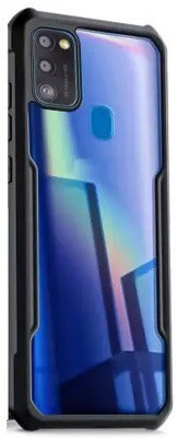 A-Allin1 Back Cover for Tecno Spark 6 Air, Premium Transparent Soft Silicon TPU Shockproof(Black)