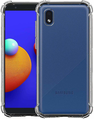 DropFit Bumper Case for Samsung Galaxy M01 Core(Transparent, Shock Proof, Pack of: 1)