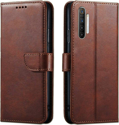 TINGTONG Back Cover for Realme X2 Pro(Brown, Dual Protection, Pack of: 1)