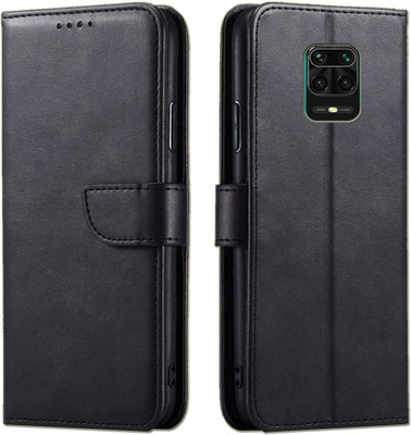 Slugabed Flip Cover for Mi Redmi Note 9 Pro, Mi Redmi Note 9 Pro Max, Mi Redmi Note 10 Lite, Poco M2 Pro(Black, Shock Proof, Pack of: 1)