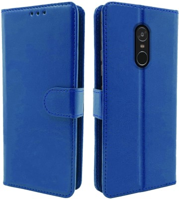 Frazil Flip Cover for Mi Redmi Note 4(Blue, Cases with Holder, Pack of: 1)