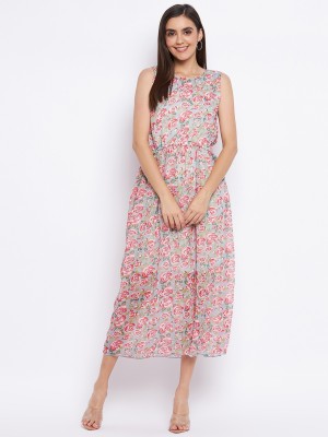 Camey Women A-line Multicolor Dress