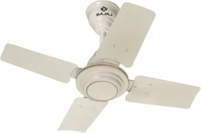 BAJAJ maxima bianco/ ivory 600 mm 4 Blade Ceiling Fan (bianco, Pack of 1)