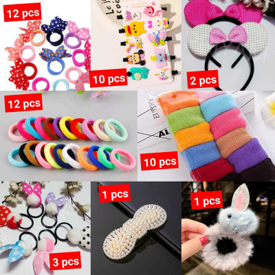 alamodey Multi Products Combo (Pack of 51) Hair Accessory Set(Multicolor)