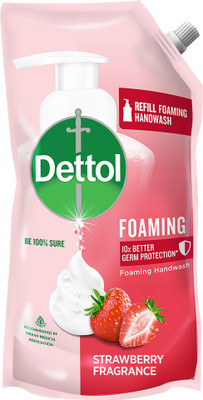 Dettol Foaming Strawberry Hand Wash Refill Pouch(700 ml)