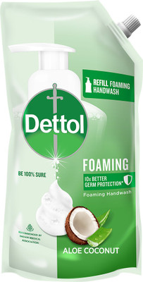 Dettol Foaming Aloe Coconut Hand Wash Refill Pouch(700 ml)