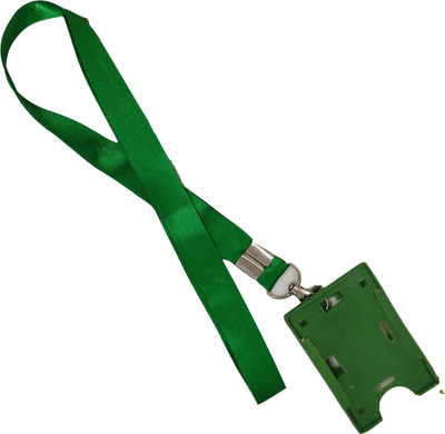 Dey 's stationery store Plastic, Silk Lanyard, ID Badge Holder(Pack of 1)