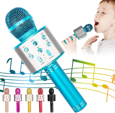 Stybits EY_WS-858 Bluetooth Handheld Wireless Speaker Compatible all Phone Multicolor Microphone