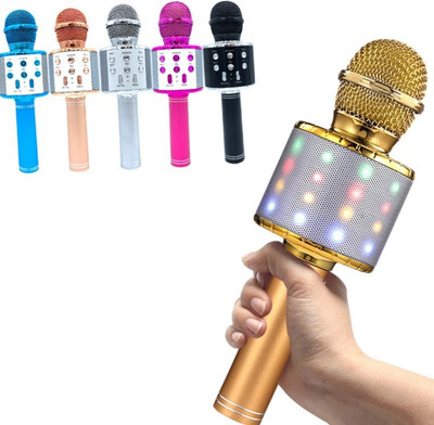 Stybits WJ_WS-858 Handheld Bluetooth Speaker Mic Compatible all PhoneColor May Vary Microphone