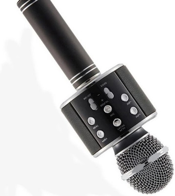 Stybits QN_WS-858 Handheld Bluetooth Speaker Mic Compatible IOS AndriodColor May Vary Microphone