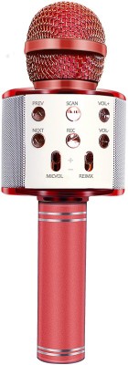 LionBolt WS-858 Bluetooth Wireless Karaoke Mic Handheld Microphone Bluetooth Speaker Microphone