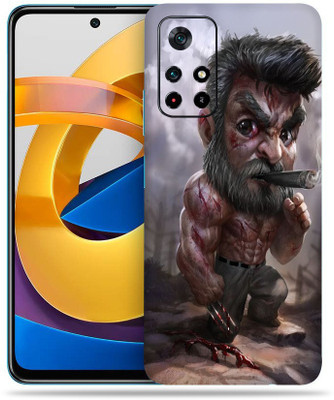 SkinoMania Poco M4 Pro Mobile Skin(Multicolor Hell-Boy)