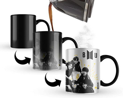 Convay BTS Army Universe Magic | K-Pop Color Changing Ceramic Coffee Mug(330 ml)