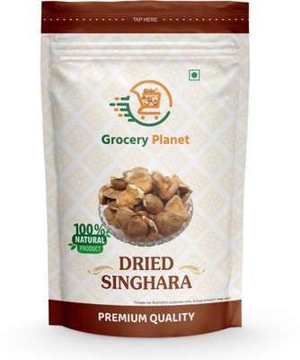 Grocery Planet Dry Singhara Chestnut (Pack of 400 Gram) Chestnuts(1 x 400 g)