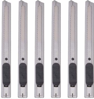 CRAFTSFY paper cutter Metal Grip Hand-held Paper Cutter(Set Of 7, White)