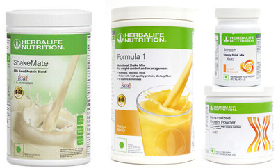 Herbalife Nutrition Formula 1 Shake Mango +Protein Powder 200 Gram + Afresh Peach + Shake Mate Plant-Based Protein(1250 g, Mango, Peach)