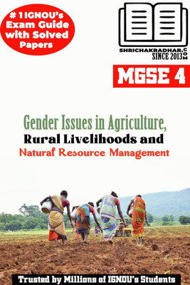 IGNOU MGSE 4 Solved Guess Papers Pdf From IGNOU Study Material/Books (Gender Issues In Agriculture, Rural Livelihoods And Natural Resource Management) For Exam Preparation (Latest Syllabus) IGNOU MAGD(Paperback, BHAVYA KUMAR SAHNI)