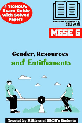IGNOU MGSE 6 Solved Guess Papers Pdf From IGNOU Study Material/Books (Gender, Resources And Entitlements) For Exam Preparation (Latest Syllabus) IGNOU MAGD(Paperback, BHAVYA KUMAR SAHNI)