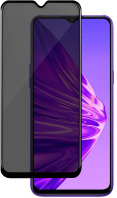 HUPSHY Edge To Edge Tempered Glass for realme 5(Pack of 1)