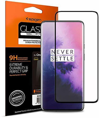 Spigen Edge To Edge Tempered Glass for OnePlus 7T Pro(Pack of 1)