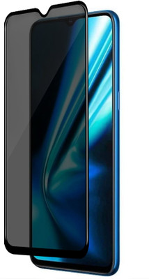 HUPSHY Edge To Edge Tempered Glass for realme 5s(Pack of 1)