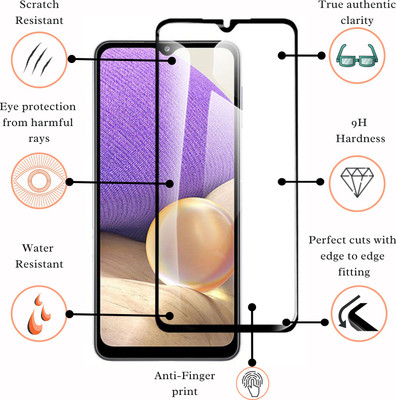 iWishKart Edge To Edge Tempered Glass for Tecno Spark 8c, Military grade Edge to Edge gorilla glass(Pack of 1)