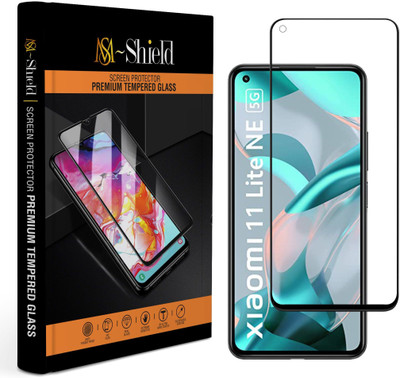 MS-Shield Edge To Edge Tempered Glass for Xiaomi 11 Lite NE 5G(Pack of 1)