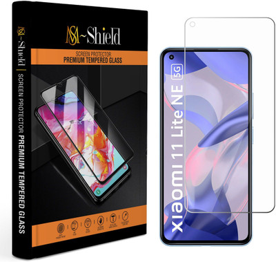 MS-Shield Edge To Edge Tempered Glass for Xiaomi 11 Lite NE 5G(Pack of 1)