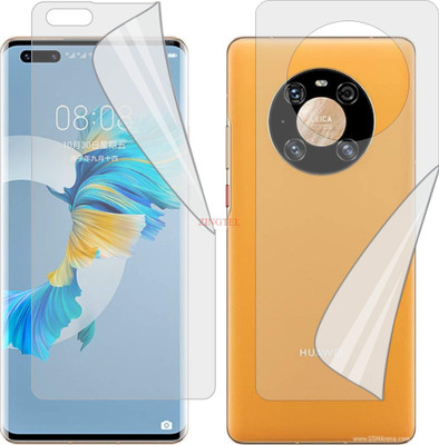 ZINGTEL Front and Back Screen Guard for HUAWEI HONOR MATE 40 PRO 5G (Edge To Edge TPU Full Coverage)(Pack of 2)