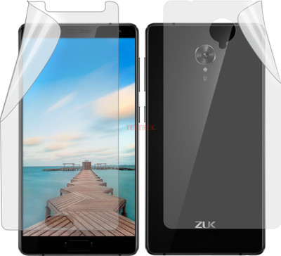 TELTREK Front and Back Screen Guard for LENOVO ZUK EDGE (Edge To Edge TPU Full Coverage)(Pack of 2)