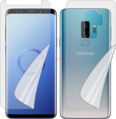 TELTREK Front and Back Screen Guard for SAMSUNG GALAXY S9 PLUS (Edge To Edge TPU Full Coverage)(Pack of 2)