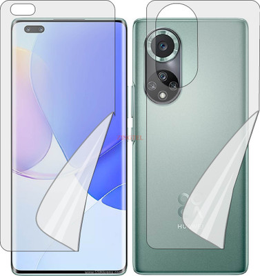 ZINGTEL Front and Back Screen Guard for HUAWEI NOVA 9 PRO (Edge To Edge TPU Full Coverage)(Pack of 2)