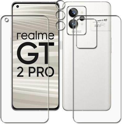 tombik Front and Back Screen Guard for Z11-Realme GT 2 Pro 5G-FB+LENS(Pack of 3)