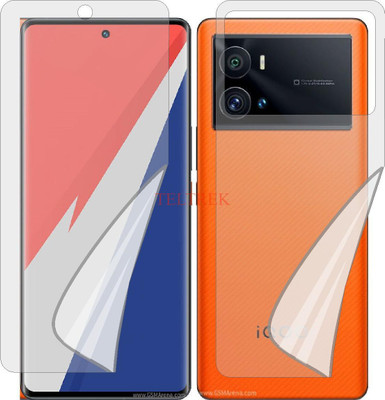 TELTREK Front and Back Screen Guard for VIVO IQOO 9 PRO(Pack of 2)