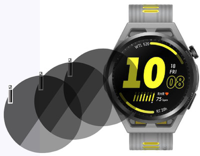 XAZE Screen Guard for Huawei Watch GT Runner Smartwatch(Pack of 3)