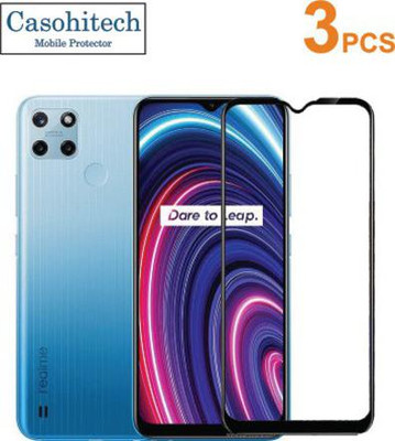 casohitech Tempered Glass Guard for Realme C25Y(Pack of 3)