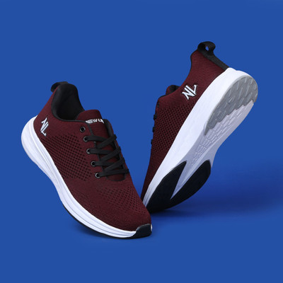 NEW LIMITS Running Shoes For Men(Maroon , 10)
