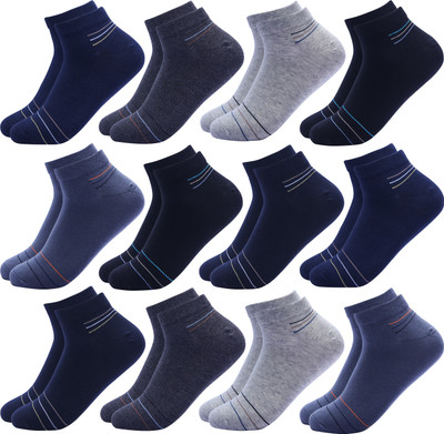Broen Men & Women Printed Ankle Length(Pack of 12)