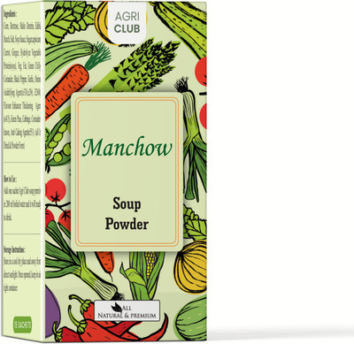 AGRI CLUB Instant Manchow Soup Powder 15 Sachets(each 15 gm)(225 g)
