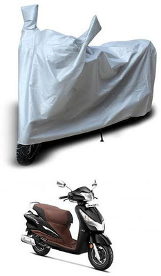 MOKSHA Waterproof Two Wheeler Cover for Hero(Destini 125, Silver)