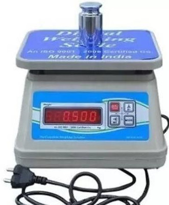 D-DEVOX BS -ABS 30 kg made in BHARAT product JCX Weighing Scale(White, Blue)