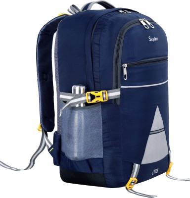 SKYLINE 45 Ltrs Multi Compartment Laptop Backpack(Fits Up to 20 Inch Laptops)-Navy Blue 45 L Laptop Backpack(Blue)