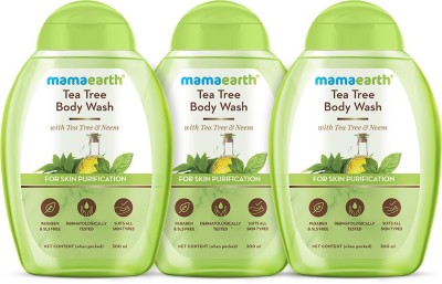 MamaEarth Tea Tree Body Wash with Tea Tree & Neem for Skin Purification