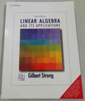 Linear Algebra and its Applications(English, Paperback, Strang Gilbert)