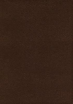 ESV, Thompson Chain-Reference Bible, Leathersoft, Brown, Red Letter, Thumb Indexed(English, Leather / fine binding, unknown)