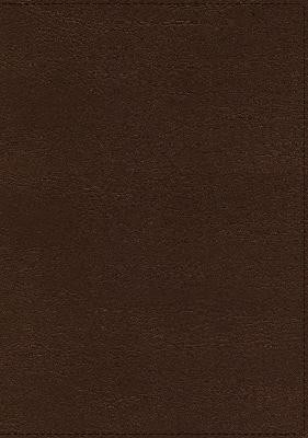 ESV, Thompson Chain-Reference Bible, Leathersoft, Brown, Red Letter, Thumb Indexed(English, Leather / fine binding, unknown)