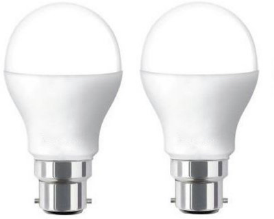 Brightstar 5 W Basic Round B22 LED Bulb(White, Pack of 2)