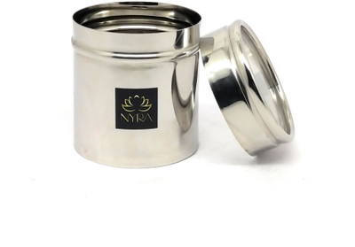 Nyra Steel Utility Container  - 300 ml(Silver)