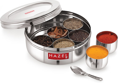 HAZEL Stainless Steel Utility Container  - 2000 ml(Silver)