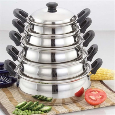 Pigeon Induction Bottom Cookware Set(Stainless Steel, 5 - Piece)